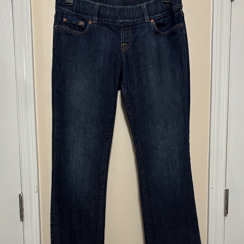 Lucky Brand Womens Straight Leg Jeans In Dark Indigo